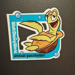 Disney Crush Passholder Magnet